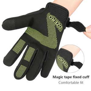 Ozero شعار مخصص الثقيلة ميكانيكي سلامة العمل قفازات القيادة مع شاشة تعمل باللمس لأعمال الحديقة - Product Image 4