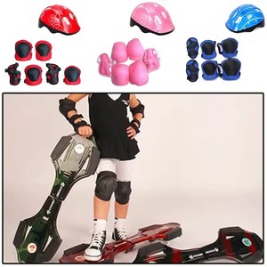 Set de 7 Piezas de Equipo de Protección para Patinaje Infantil: 1 Casco + 2 Rodilleras + 2 Coderas + 2 Protectores de Manos - Product Image 2