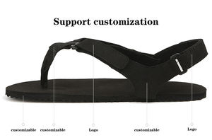 Vente en gros personnalisée en usine, sandales de marche et de randonnée pour adultes, sandales pieds nus avec sangle résistantes aux éraflures pour hommes - Product Image 3