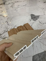 Panneau mural en PVC emboîtable, sans colle nécessaire