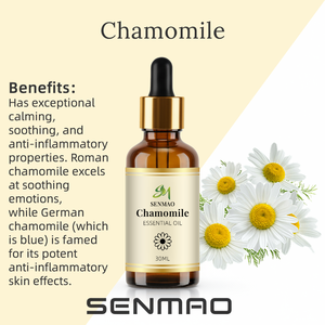 Huile de Camomille 100% Pure Camomille Bleue Allemande Huile Essentielle de Grade Thérapeutique pour les Soins de la Peau - Product Image 2