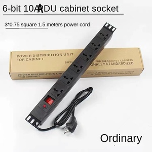 เครื่องกระจายพลังงานแถบซ็อกเก็ตอเนกประสงค์สำหรับเซิร์ฟเวอร์ rackpower Strip พร้อมตัวป้องกันการโอเวอร์โหลดสำหรับศูนย์ข้อมูล - Product Image 4