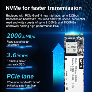 Kdata Nvme Pcie 3.0 256Gb 512Gb Solid State Drive 2Tb 1Tb Harde Schijf 2230 2242 M.<span class=keywords><strong>2</strong></span> 2280 Ssd Nvme M2 - Product Image 3