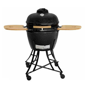 SEB Black <span class=keywords><strong>Egg</strong></span> 21-26 Inch 2XL <span class=keywords><strong>Barbecue</strong></span> à charbon de bois Big <span class=keywords><strong>Kamado</strong></span> Grill <span class=keywords><strong>Barbecue</strong></span> extérieur <span class=keywords><strong>Barbecue</strong></span> en céramique - Product Image 3