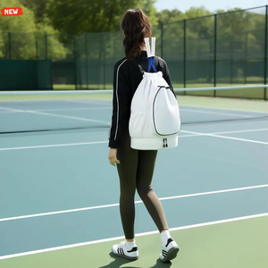 Mochila de Bádminton con Logotipo Personalizado, Bolsa de Tenis, Bolsa de Lucha Libre con Compartimento para Zapatos, Bolsa Deportiva Impermeable para Palas de Pickleball y Raquetas - Product Image 6