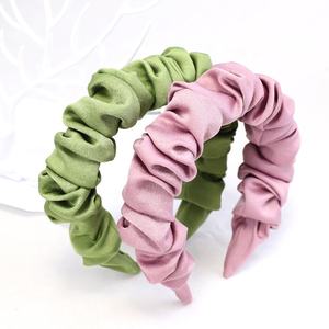 <span class=keywords><strong>MIO</strong></span> Lovely Lady Soft Fabric Scrunchie Diademas Banda para el cabello Diadema de belleza de moda para mujeres - Product Image 5
