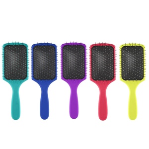 <span class=keywords><strong>Denman</strong></span>-brocha de nailon de plástico para <span class=keywords><strong>pelo</strong></span> Natural, 9 filas, personalizada, con logotipo - Product Image 5