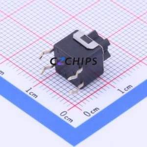 SKPFACA010 Tactile Switch Through hole Component (THT) Switch Single Pole Single Throw Rectangle Button Through Hole 9mm - Product Image 2