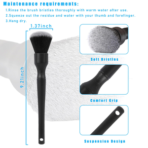 ชุดแปรงล้างรถพลาสติกสีเขียว 18 ชิ้น สำหรับทำความสะอาดภายในรถยนต์ - Product Image 2