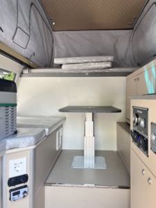 <span class=keywords><strong>Caravana</strong></span> Mini Moderna Ligera con Luz LED, Puerta Trasera Deslizable de Aluminio para Acampar al Aire Libre, Fácil Instalación, Camper para Camioneta - Product Image 5