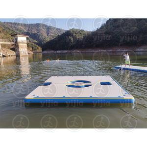 Plateforme flottante gonflable <span class=keywords><strong>pour</strong></span> yacht, quai flottant en PVC, <span class=keywords><strong>bain</strong></span> <span class=keywords><strong>de</strong></span> <span class=keywords><strong>soleil</strong></span> <span class=keywords><strong>pour</strong></span> <span class=keywords><strong>bateau</strong></span>, plateforme flottante gonflable <span class=keywords><strong>pour</strong></span> l'océan - Product Image 3