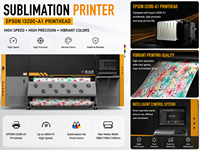 15*I3200-A1 Printer Kertas Sublimasi Termal Kecepatan Tinggi untuk Transfer Tekstil Digital