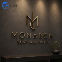 Letras Metálicas Personalizadas con Grabado en Latón Antiguo, Letras Metálicas para Pared, Logotipo de Empresa, Letrero de Estudio