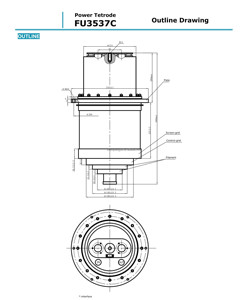 Tube d'oscillation à triode électronique RF FU3537C d'origine chinoise BEIJING, tube de puissance pour machine haute fréquence - Product Image 3