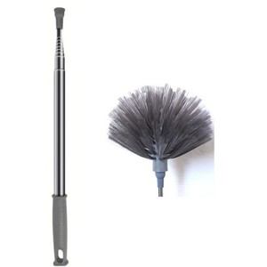 Plumero de Chenilla Extensible y Reutilizable con Mango Largo para Limpiar Ventiladores de Techo, Lámparas de Araña, Persianas de Techo Alto y Muebles - Product Image 4