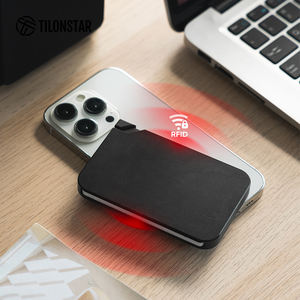 TILONSTAR TMPW100 personalizado Unisex viaje seguridad ultrafino sublimación negocios magnético tarjetero para teléfono - Product Image 4