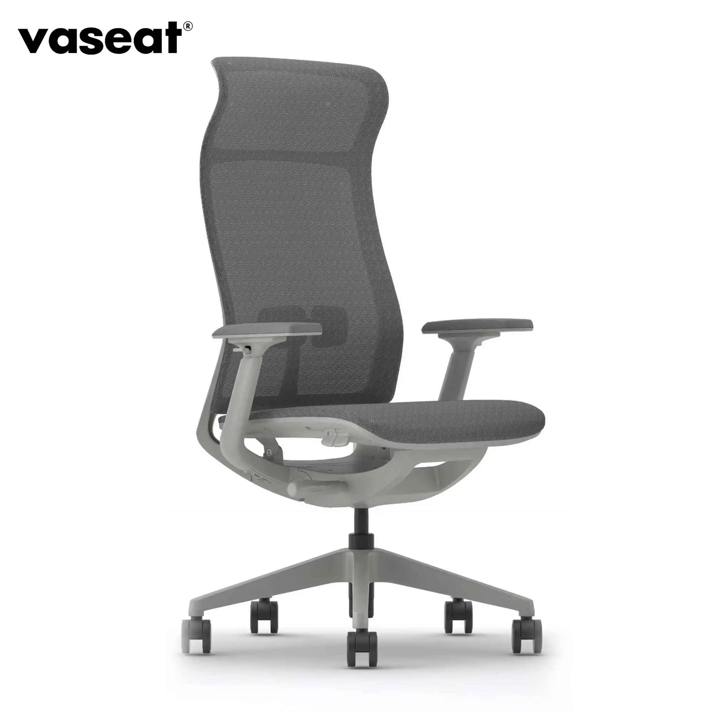 Free sample modern luxury swivel arm chair designer manager boss leather office chair executive ergonomic office chair