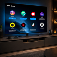 Nouvelle Box TV de Prière Islamique 4K Android 9.0 avec Notification Azan, Audio Coranique et 99 Noms d'Allah pour la Famille Musulmane Mondiale
