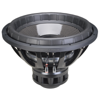 Subwoofer de voiture 18 pouces 5000W RMS haute puissance 45mm Xmax 99dB double 2 ohms N40H néodyme pour compétition SPL 18100-039T