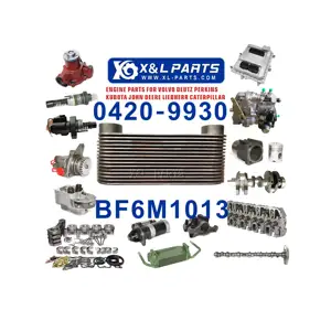 Deutz BFM1013 BF6M1013 dizel motor Deutz yağ soğutucu için X & L yağ radyatör 04209930 04288126 04205739