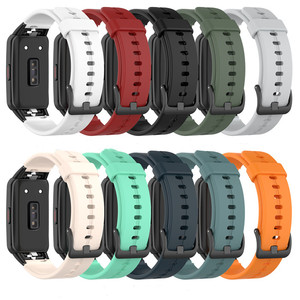 Bracelet de <span class=keywords><strong>montre</strong></span> coloré en silicone pour Huawei <span class=keywords><strong>Honor</strong></span> <span class=keywords><strong>7</strong></span>, vente en gros en usine - Product Image 5