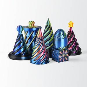 Juguete Giratorio Personalizado Impreso en 3D con Degradado PLA, Juguete Divertido para Niños, Juguete Antiestrés de Espiral en Vórtice para el Desarrollo Infantil - Product Image 4