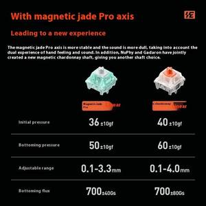 Nuphy Halo65 He Commutateur magnétique <span class=keywords><strong>Rappid</strong></span> Tigrou RGB 65% Clavier mécanique Esports Clavier dédié - Product Image 6