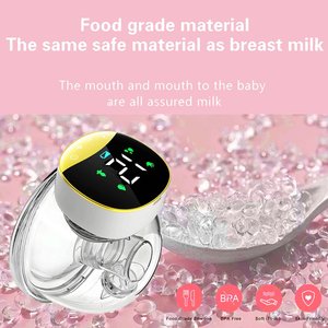 Tire-lait électrique efficace - Mains libres, batterie rechargeable, léger et portable pour la maison, le travail, les voyages, technologie <span class=keywords><strong>de</strong></span> stimulation buccale pour bébé - Product Image 3