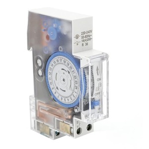 Minuterie mécanique Hx SUL180 220VAC 24 heures analogique avec batterie de secours pour commande électrique - Product Image 4