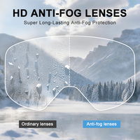 Masque de ski photochromique UV400, lunettes de sport polarisées anti-buée pour snowboard et ski, vente en gros personnalisée