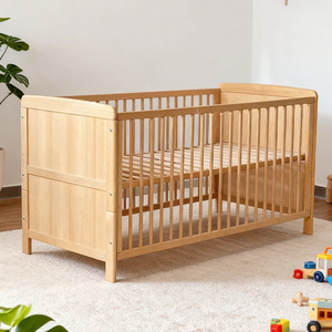Mobili per Camera da <span class=keywords><strong>Letto</strong></span>, Lettino <span class=keywords><strong>Montessori</strong></span> per Bambini, Culla in Legno per Bambini 0-3 Anni - Product Image 5