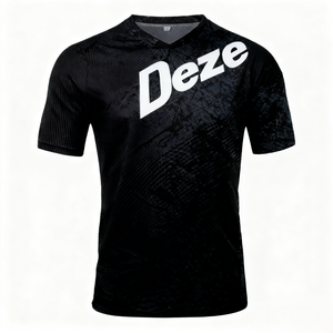 Camiseta Deportiva de Manga Corta, Secado Rápido, Transpirable y Elástica, con Logotipo Personalizado, para Ciclismo, Descenso de Montaña, Ciclismo de Montaña, Jersey MTB - Product Image 2