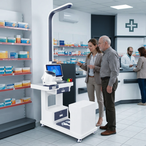 <span class=keywords><strong>Machine</strong></span> de contrôle de santé intelligente tout-en-un SH-T15, <span class=keywords><strong>machine</strong></span> de pesée et de mesure de <span class=keywords><strong>la</strong></span> taille <span class=keywords><strong>pour</strong></span> <span class=keywords><strong>la</strong></span> santé communautaire en libre-service - Product Image 6