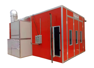 <span class=keywords><strong>Cabine</strong></span> de peinture automobile professionnelle écologique chauffée électriquement avec éclairage LED et fonction de cuisson - Product Image 5