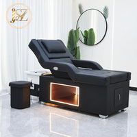 Promotion : Fauteuil de lavage de cheveux pour salon de coiffure, avec fonction massage thaïlandais, chaise de pédicure et lit de spa japonais pour la tête