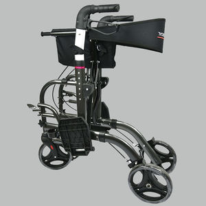 SUNCARE Déambulateur de transport en aluminium et fauteuil roulant 8 roues en PVC - Product Image 3