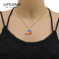 Pays Drapeaux bijoux En Acier Inoxydable Plaqué Or 18K Carte Collier Haïti Pendentif Colliers Pour Hommes Femmes Personnalisé En Gros