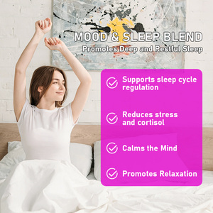 Capsules brûle-graisses nocturnes directes d'usine avec vitamine D favorisant le calme, la réduction du stress et la régulation du cycle du sommeil - Product Image 3