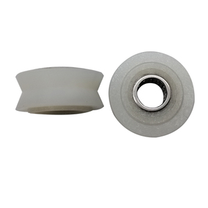 Nhựa Nylon Ròng Rọc Bánh Xe Khung Cao Su Con Lăn Với Chịu Lực Nặng Ball Bearing - Product Image 4