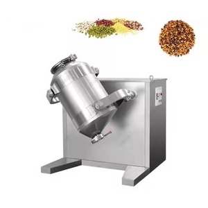 Mezclador de Polvo 3D Automático de Alta Eficiencia, Mezclador Multidireccional de Acero Inoxidable para Mezclar Alimentos, Productos Químicos y Plásticos (5L) - Product Image 1