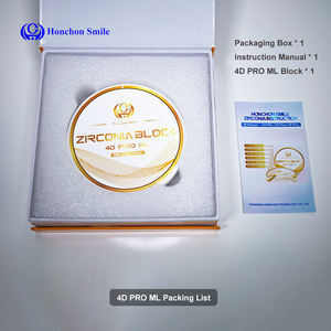 บล็อกเซอร์โคเนียสำหรับทันตกรรมที่กำหนดเองการผลิตฟันเซรามิกทั้งหมด4D โปรเซอร์โคเนียม - Product Image 6