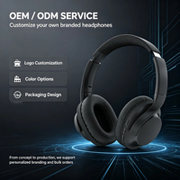 Casque d'écoute Enc de jeu sans fil avec bruit supra-auriculaire professionnel et écouteurs