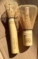 Promotion : Ensemble de thé matcha japonais traditionnel fait main, kit de démarrage, fouet en bambou, shaker 100 brins