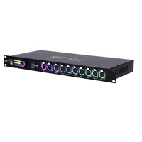 Expander DMX Art-Net 8 ports, compatible RDM et sACN, contrôleur DMX intelligent 8 voies pour système d'éclairage de scène
