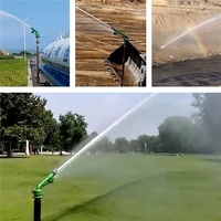 Bride de 2 pouces 50 360 degrés réglable grand pistolet de pluie arroseur de pluie pour l'agriculture Arroseur de pluie pour l'irrigation des terres agricoles