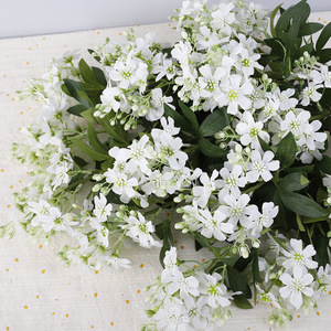 3-Forked Michelia Champaca Artificial <b>Flowers</b> High Simulation Plastic <b>Silk</b> Wedding Decor Outdoor Photography Props - Product Image 2