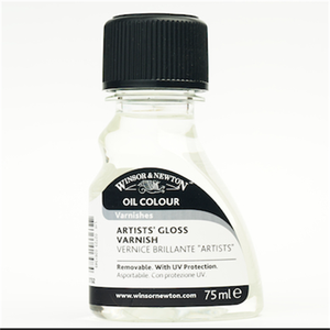 Vernice Satinata per Artisti Winsor&Newton, Vernice Opaca e di Ritocco in Bottiglia, Colori a Olio, Vernice Satinata - Product Image 1