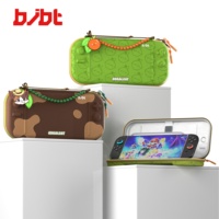 Étui de rangement série Rural Cat à faible MOQ pour Nintendo Switch 1 / 2, sac de transport rigide en EVA, étanche, antichoc, avec fermeture éclair