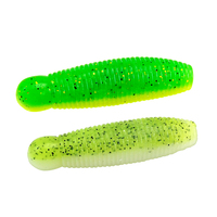 3cm 4cm 5cm PVC coulant pomme de terre ver souple leurres de pêche en plastique bar perche Snackhead