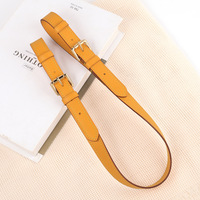 Sac en cuir véritable deuxième couche personnalisé bandoulière couleur cire d'abeille avec différentes tailles sangle de sac de luxe en cuir véritable